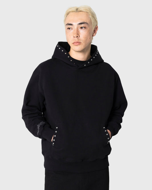 LUCKY STUDDED HOODIE