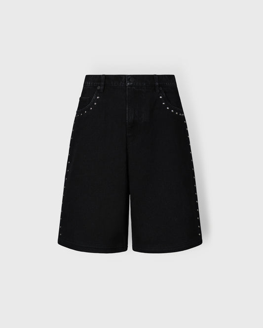LUCKY STUDDED JORTS