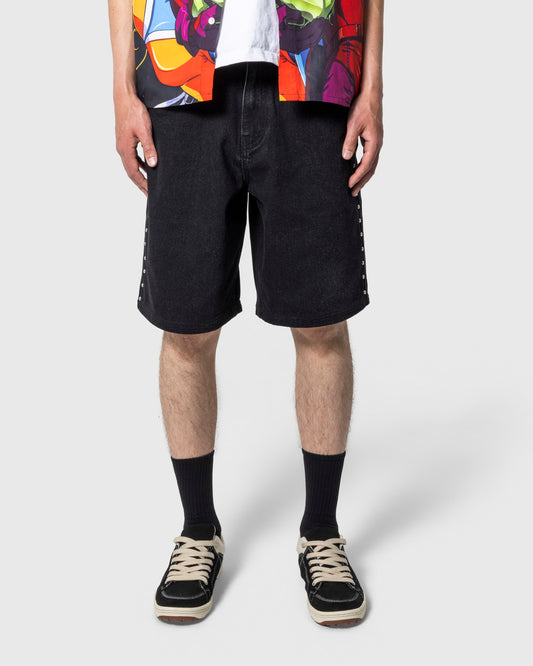 LUCKY STUDDED JORTS