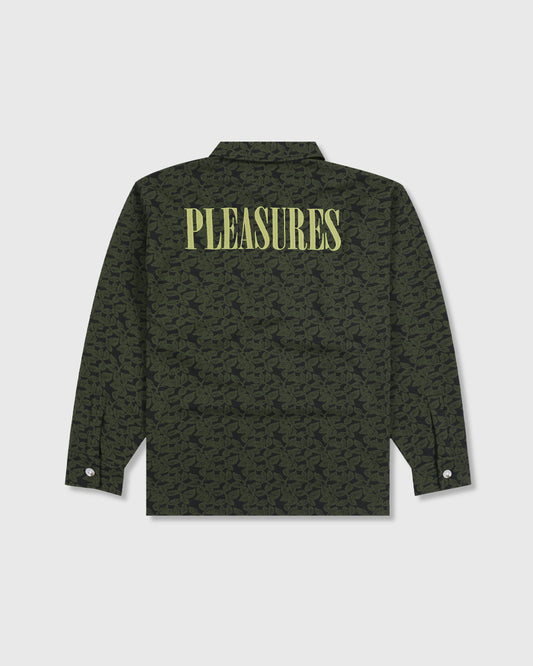 LEAF HALF ZIP SHIRT