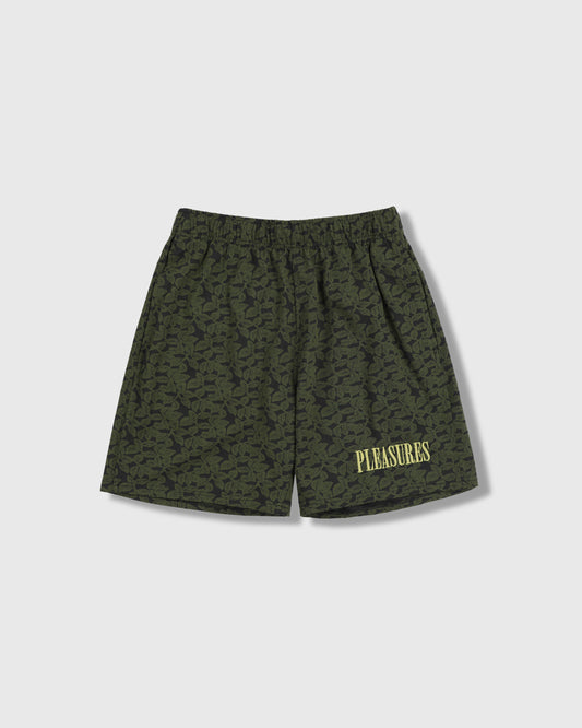 LEAF JACQUARD SHORTS