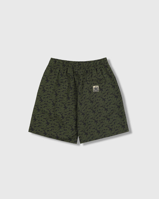 LEAF JACQUARD SHORTS