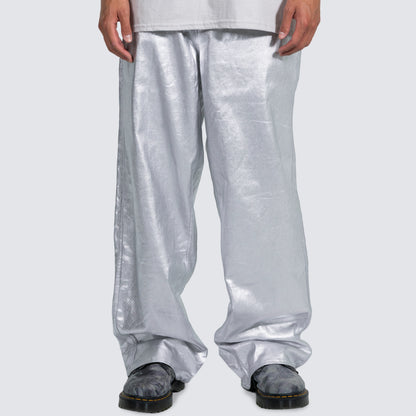 LATEX FORMULA BAGGY JEANS