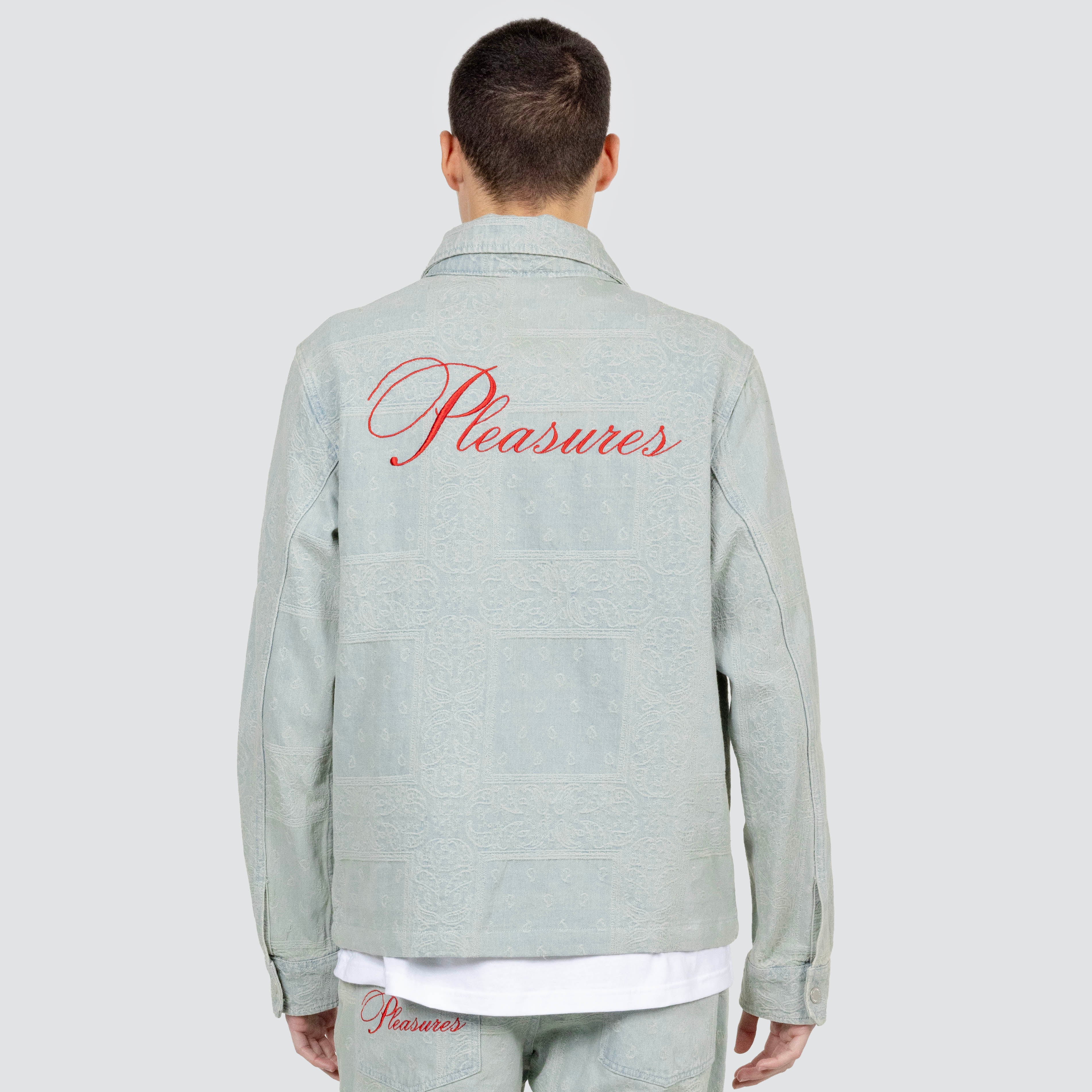 MERIT DENIM WORK JACKET – PLEASURES