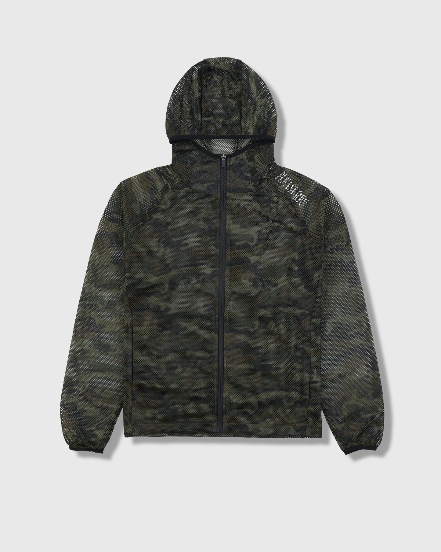 MESH HOODED JACKET