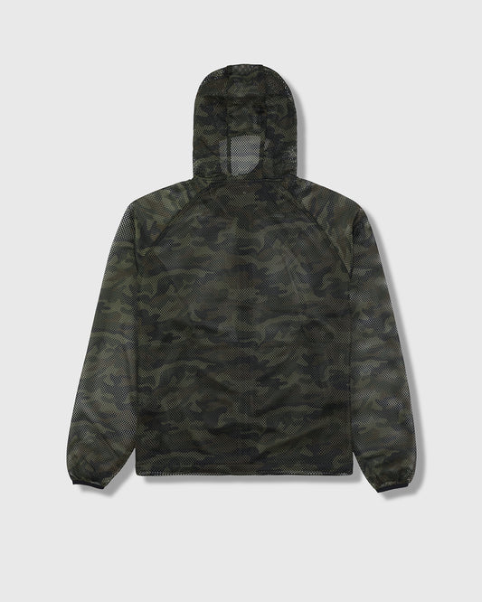 MESH HOODED JACKET