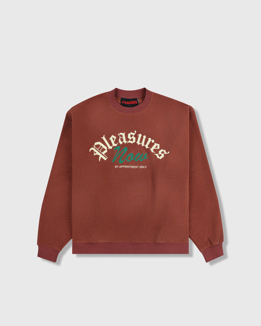 APPOINTMENT FLEECE CREWNECK