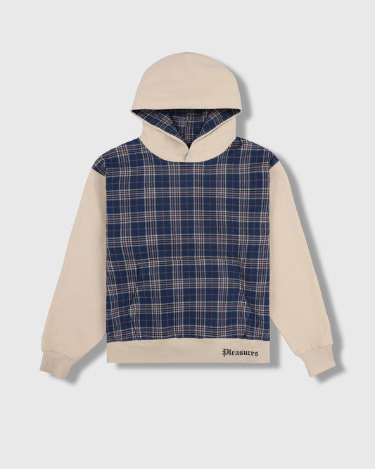 CAREER CONTRAST PLAID HOODIE