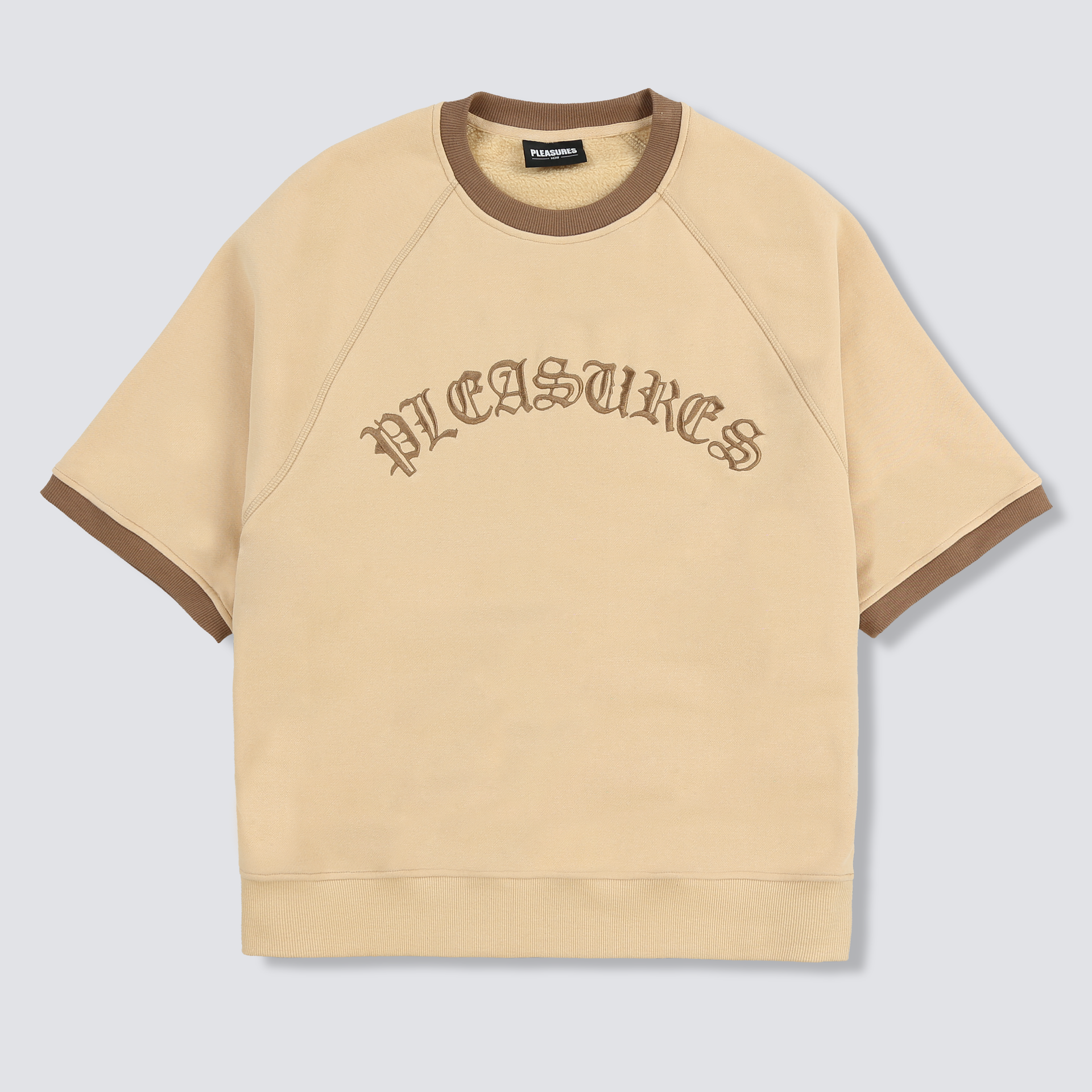 OLD E RINGER SS CREWNECK – PLEASURES