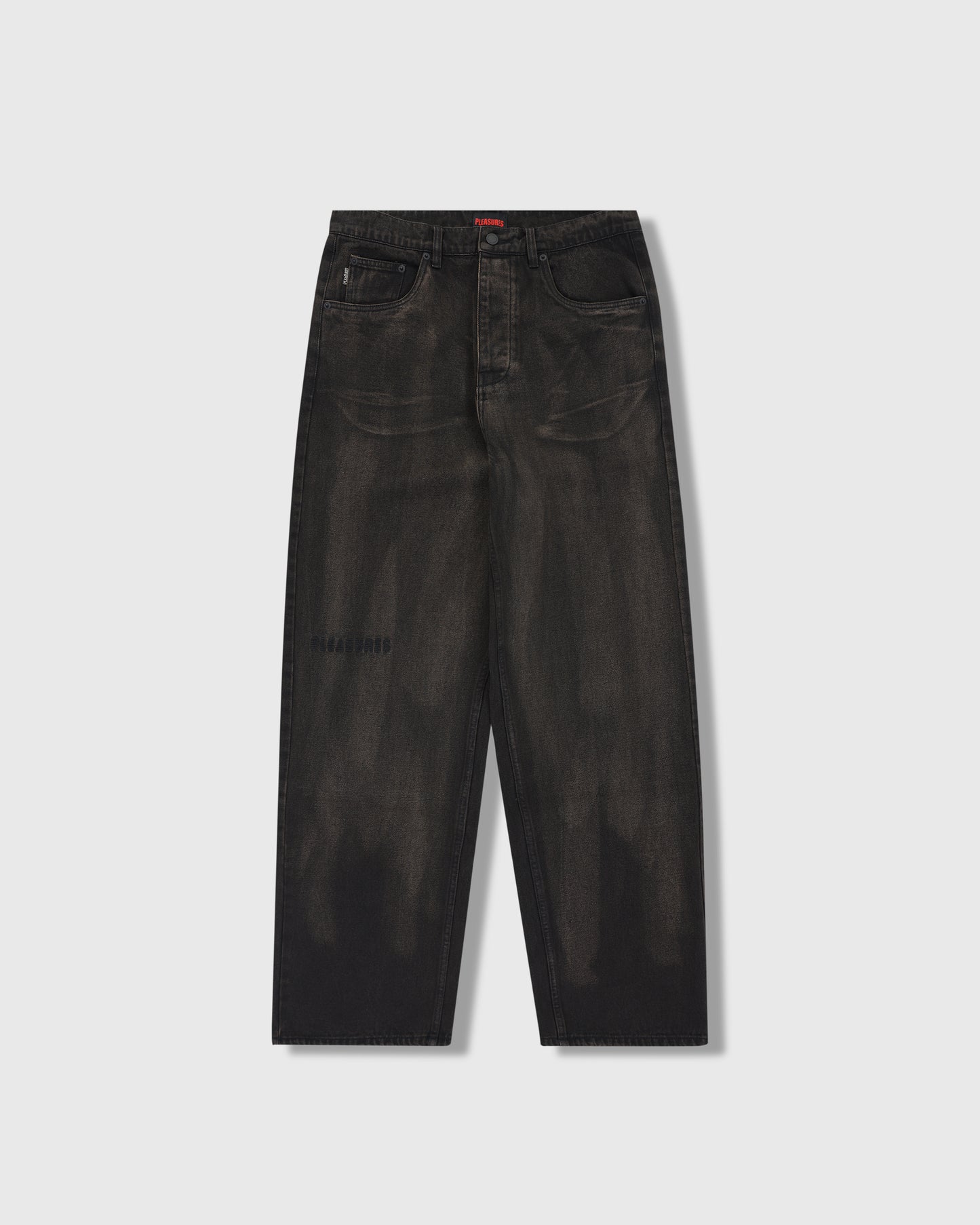 OIL BAGGY JEANS