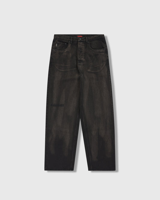 OIL BAGGY JEANS