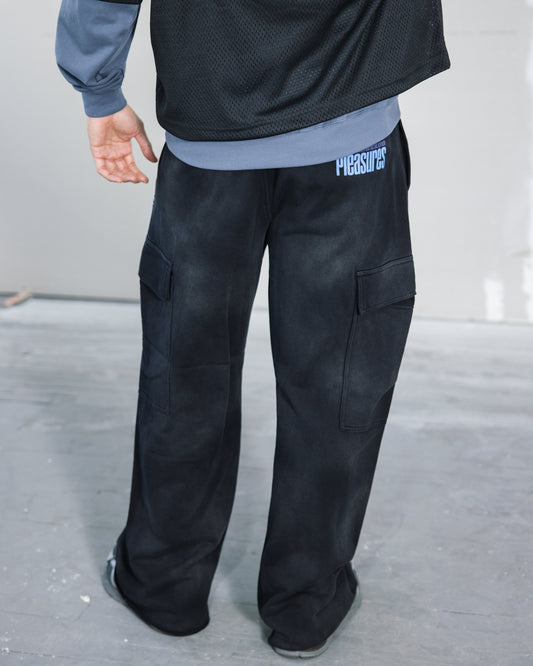 SPIRAL CARGO SWEATPANTS