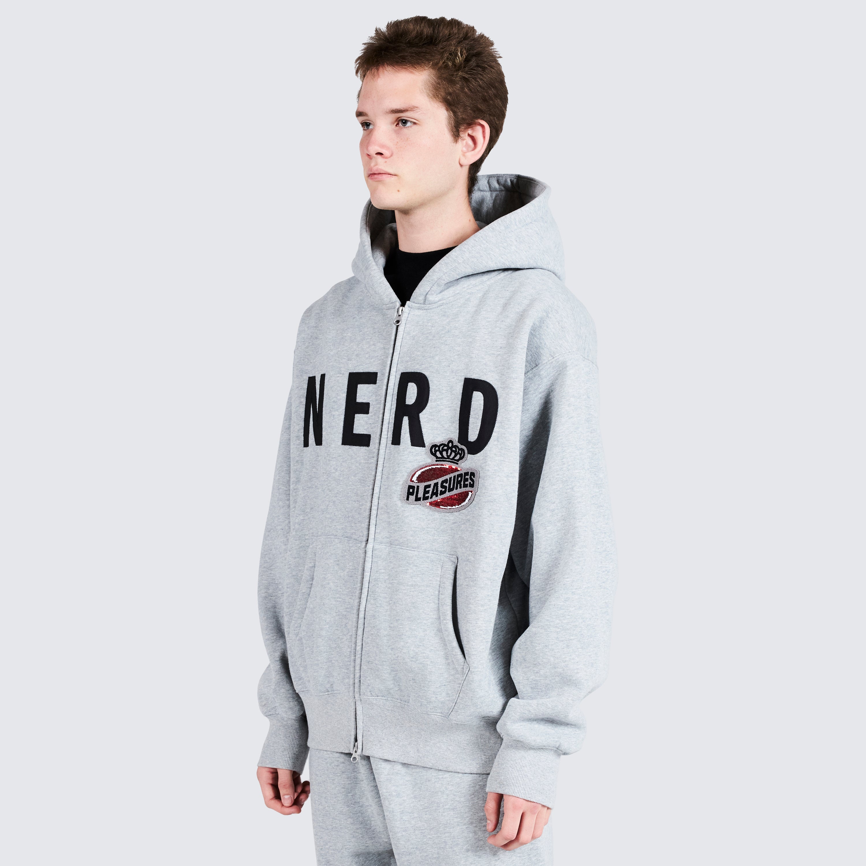 Nerdy zip up discount hoodies