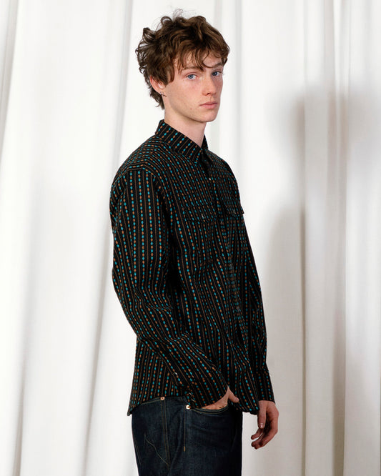 TRIBUTE WESTERN BUTTON UP