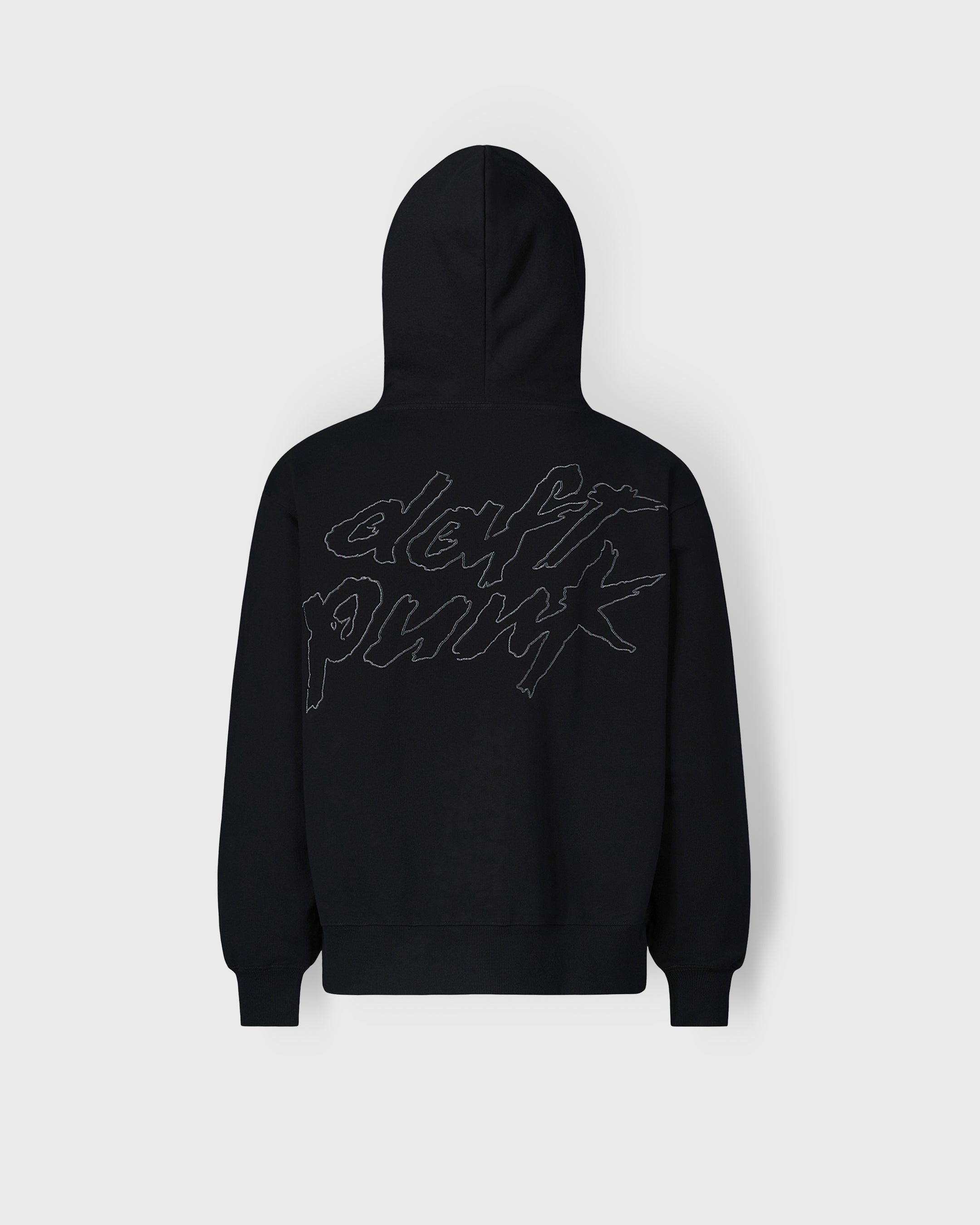 PLEASURES｜HOOD/ZIP-UP (P22W010 BLACK) SPLIT ZIP HOODIE – PLEASURES