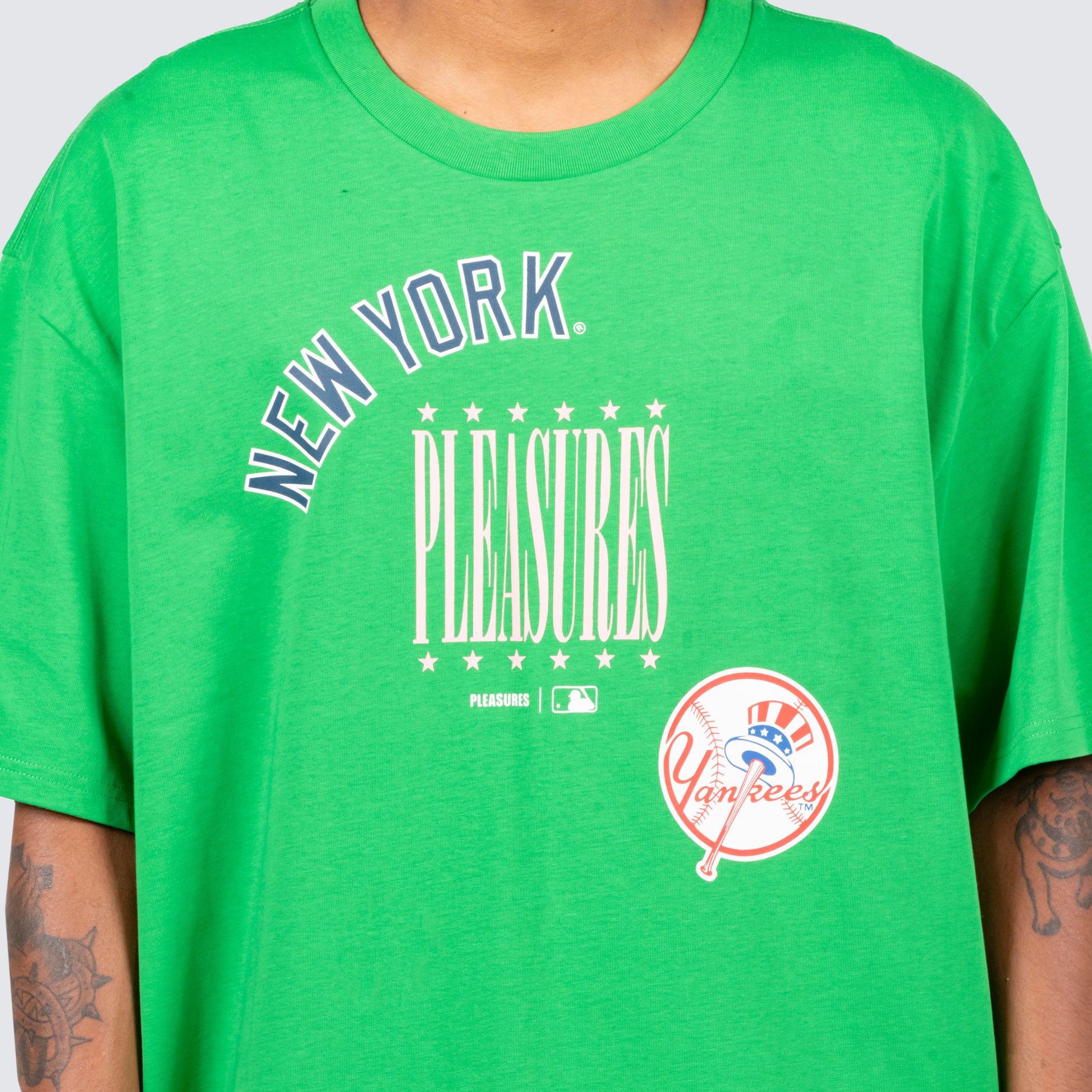 New York Irish Yankees Green T-Shirt Size Large/XL