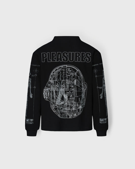 SCHEMATIC LONG SLEEVE POLO
