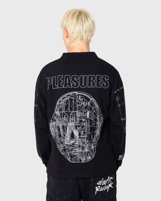 SCHEMATIC LONG SLEEVE POLO