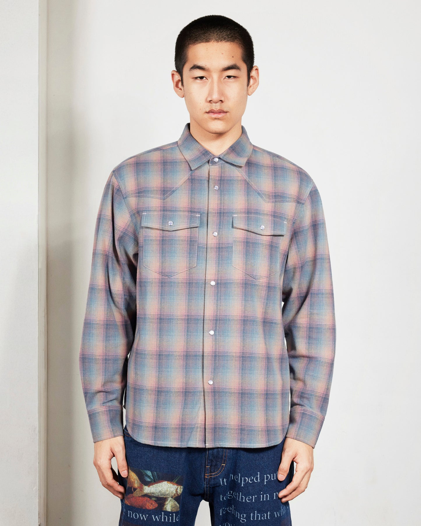 SENDER WESTERN BUTTON UP