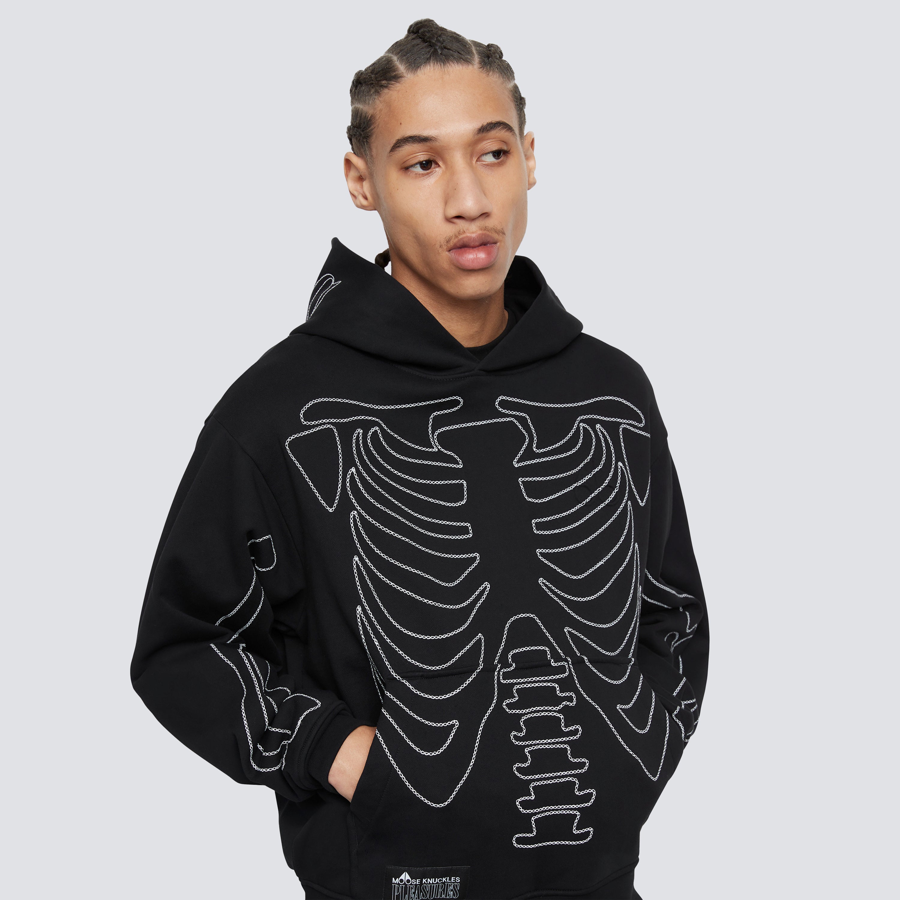 Skeleton deals in hoodie