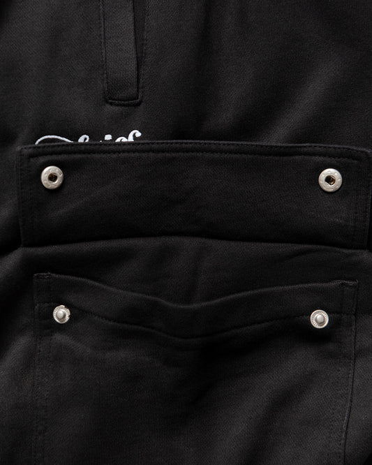 SPIRAL CARGO SWEATPANTS