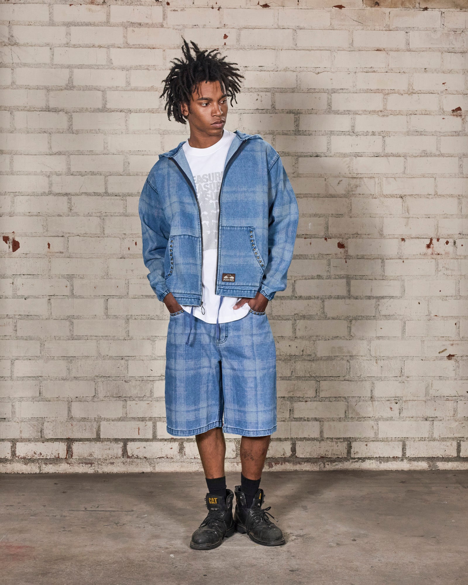 EXPERIMENT ZIP PONCHO HOODIE