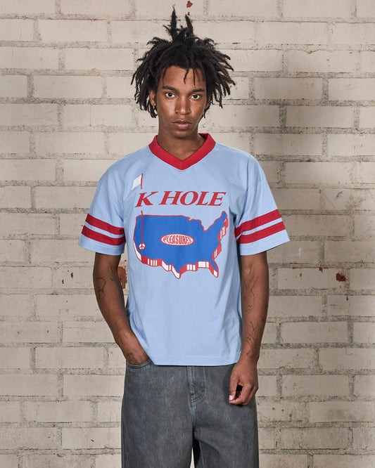 HOLE V-NECK JERSEY
