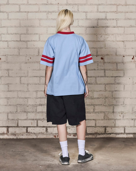 HOLE V-NECK JERSEY