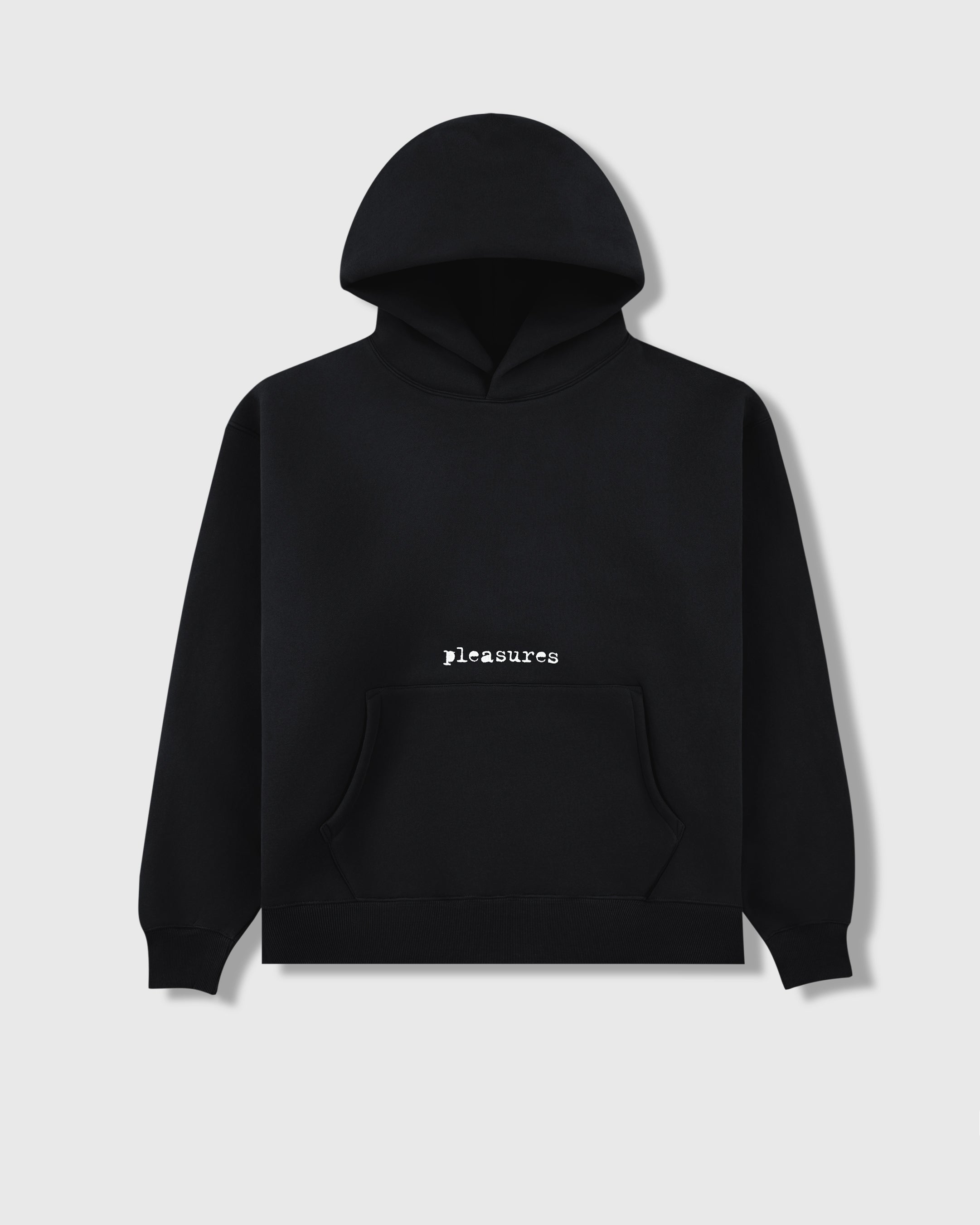 PLEASURES ブラックメタル パーカー Lサイズ SLIP HOODIE – PLEASURES