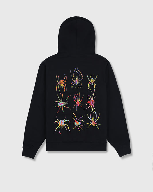 SPIDERS FITTED ZIP HOODIE