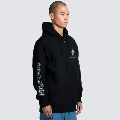 SPIKE ZIP HOODIE