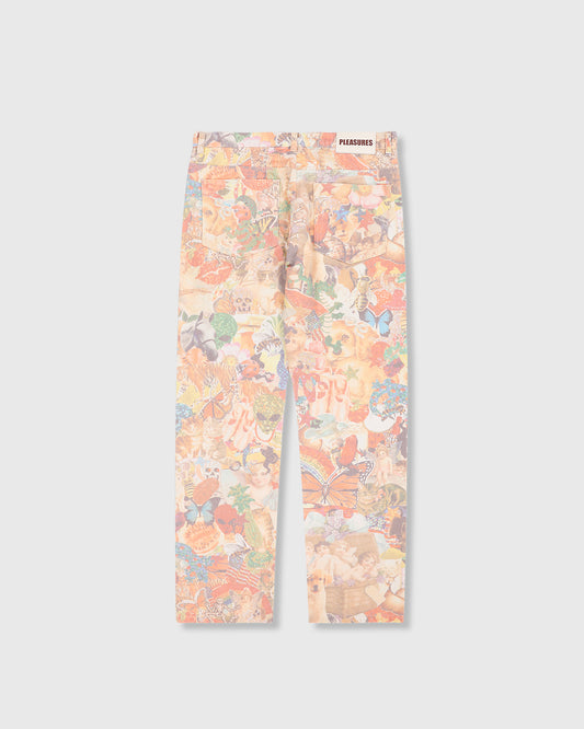 STICKERS STRAIGHT LEG JEANS