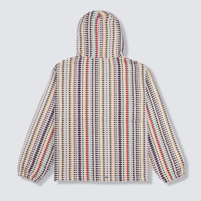 STITCH PONCHO HOODIE