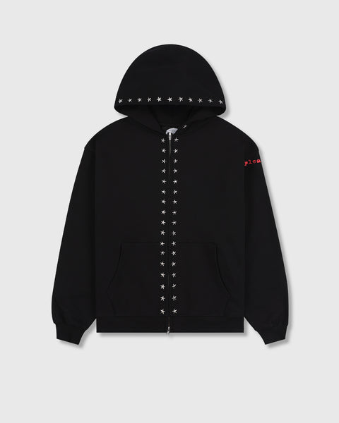 ZERO STUDDED HOODIE