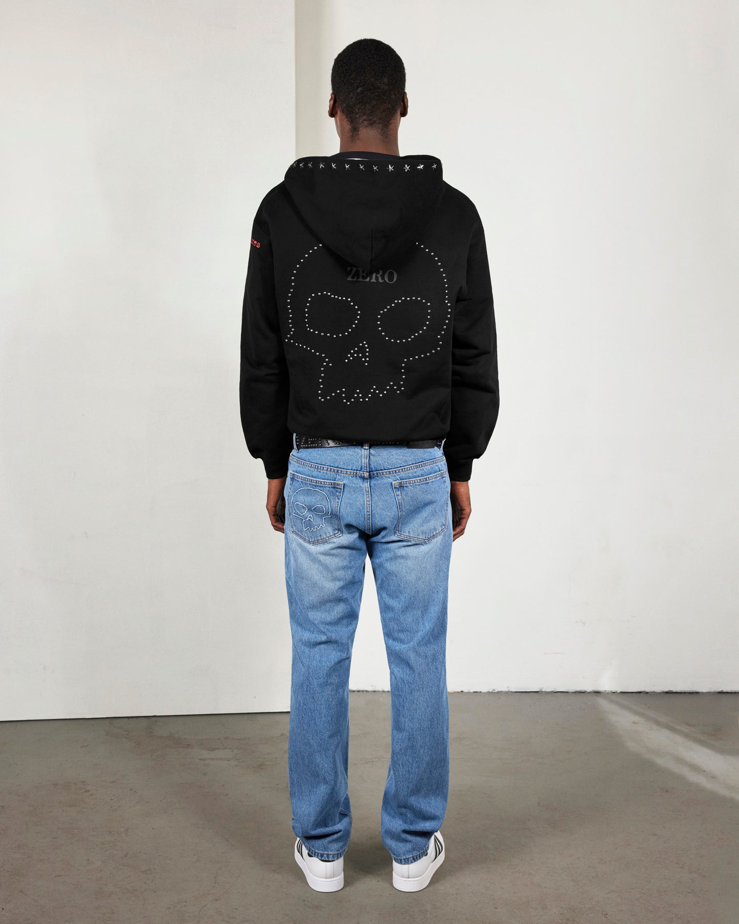 ZERO STUDDED HOODIE