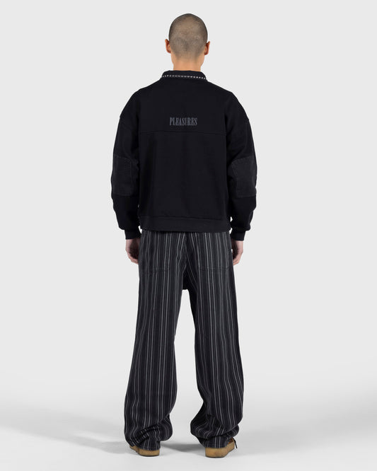 STRIPE FORMULA BAGGY PANTS