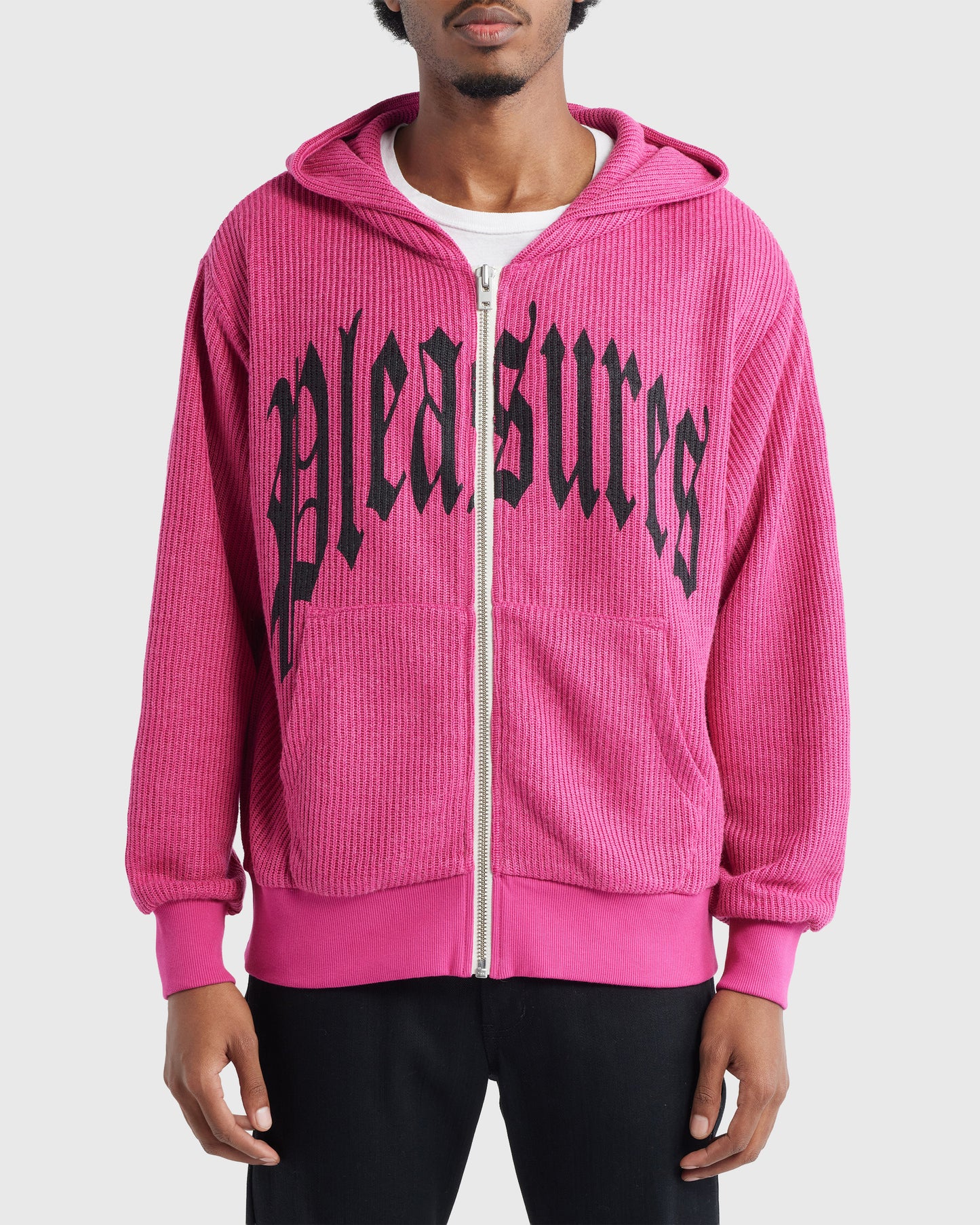 TWITCH KNITTED ZIP HOODIE