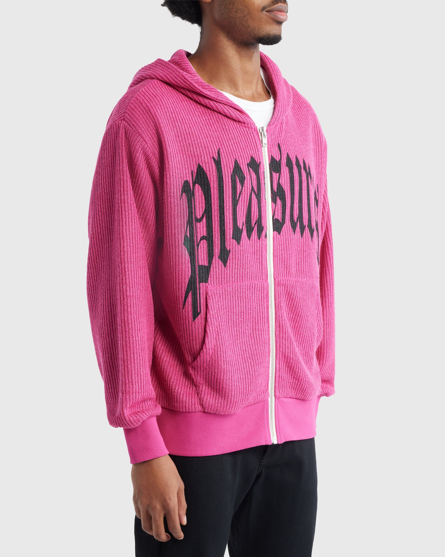 TWITCH KNITTED ZIP HOODIE