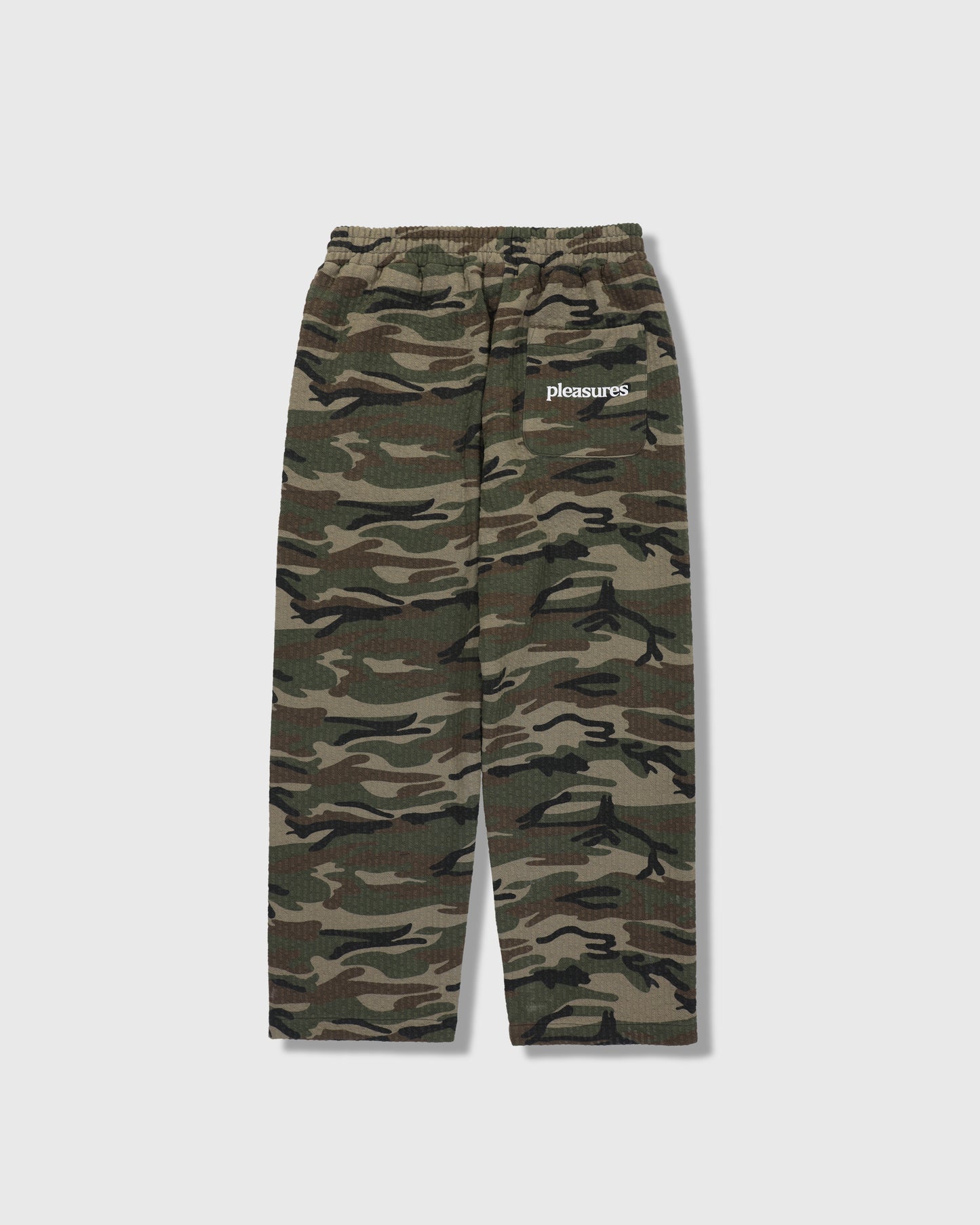 TEXTURED CAMO DESIRE SWEATPANTS