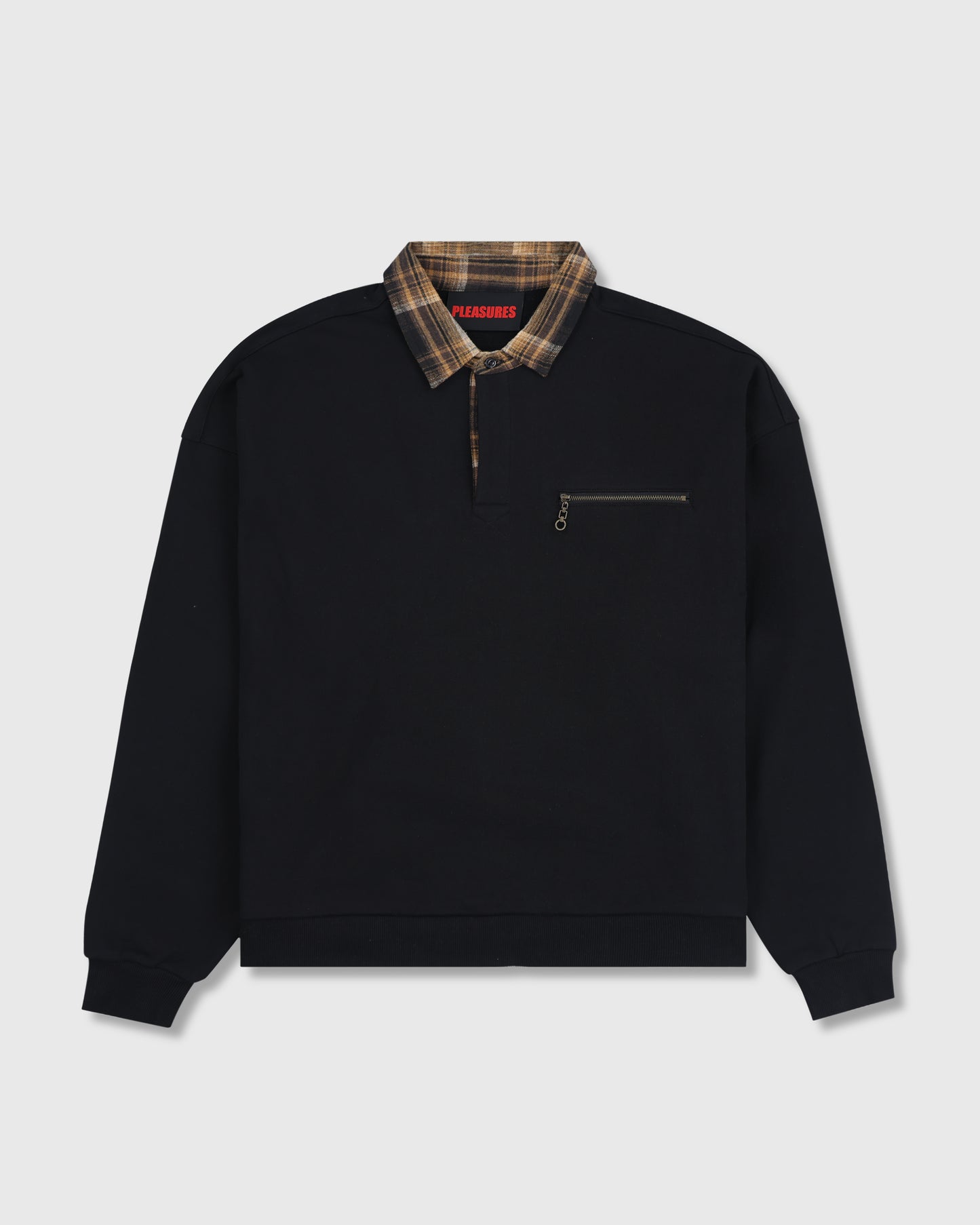 TOWN POLO SWEATSHIRT