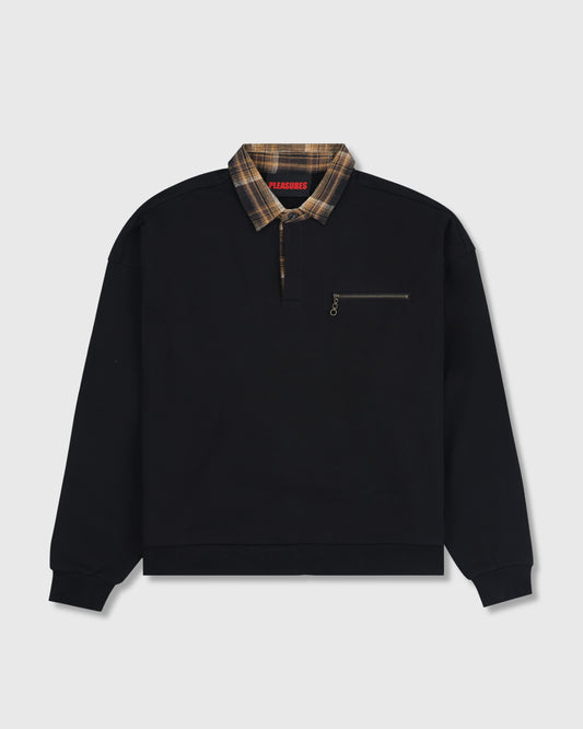 TOWN POLO SWEATSHIRT