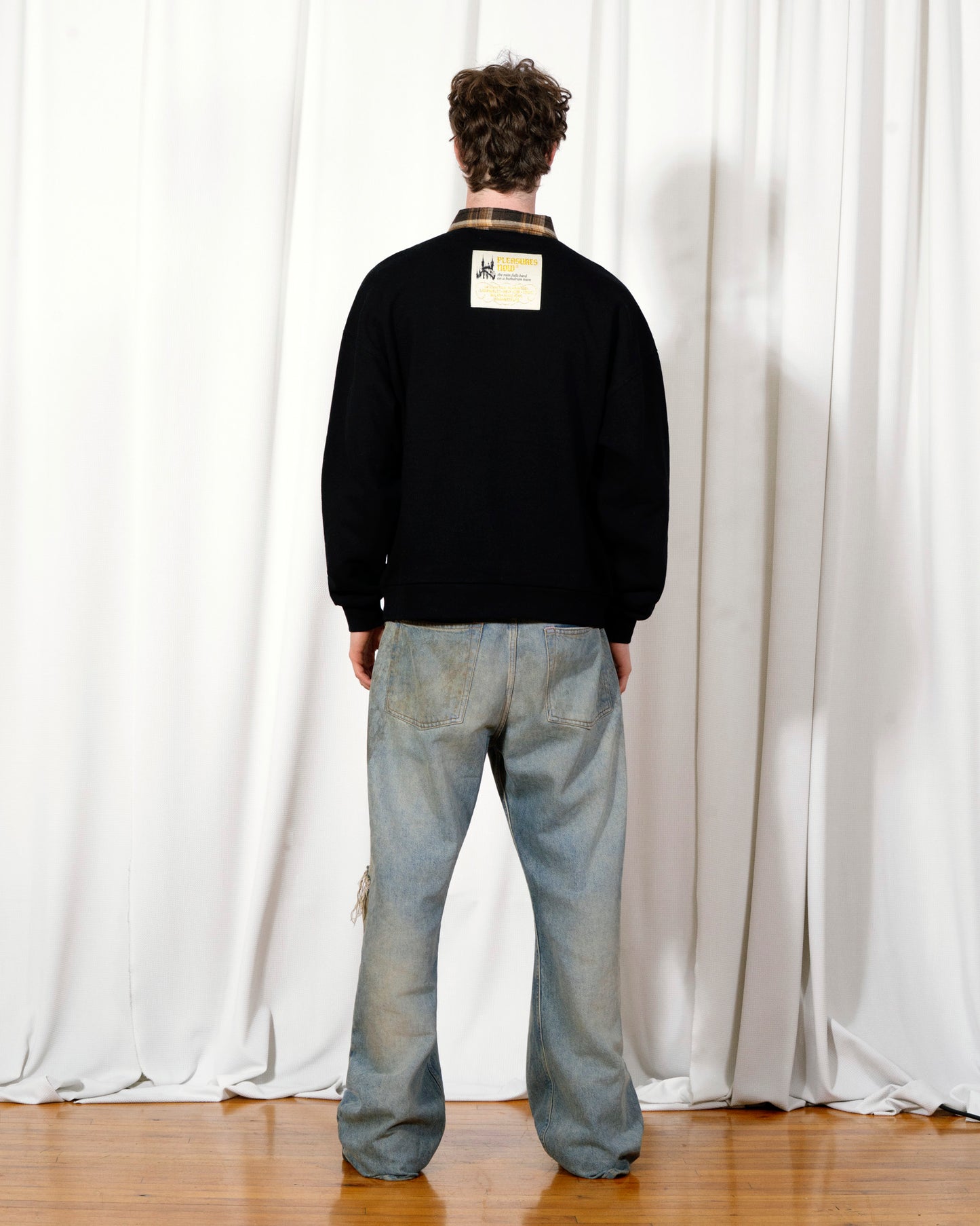 TOWN POLO SWEATSHIRT