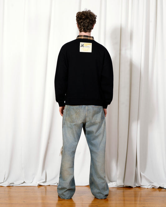 TOWN POLO SWEATSHIRT