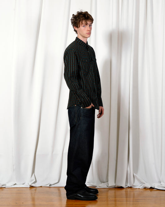 TRIBUTE WESTERN BUTTON UP