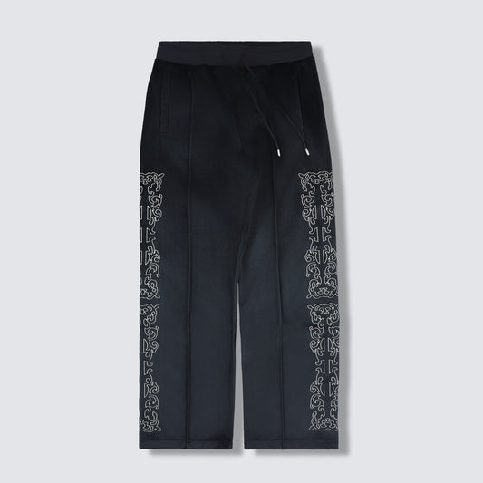 UNQUOTE VELOUR TRACK PANTS