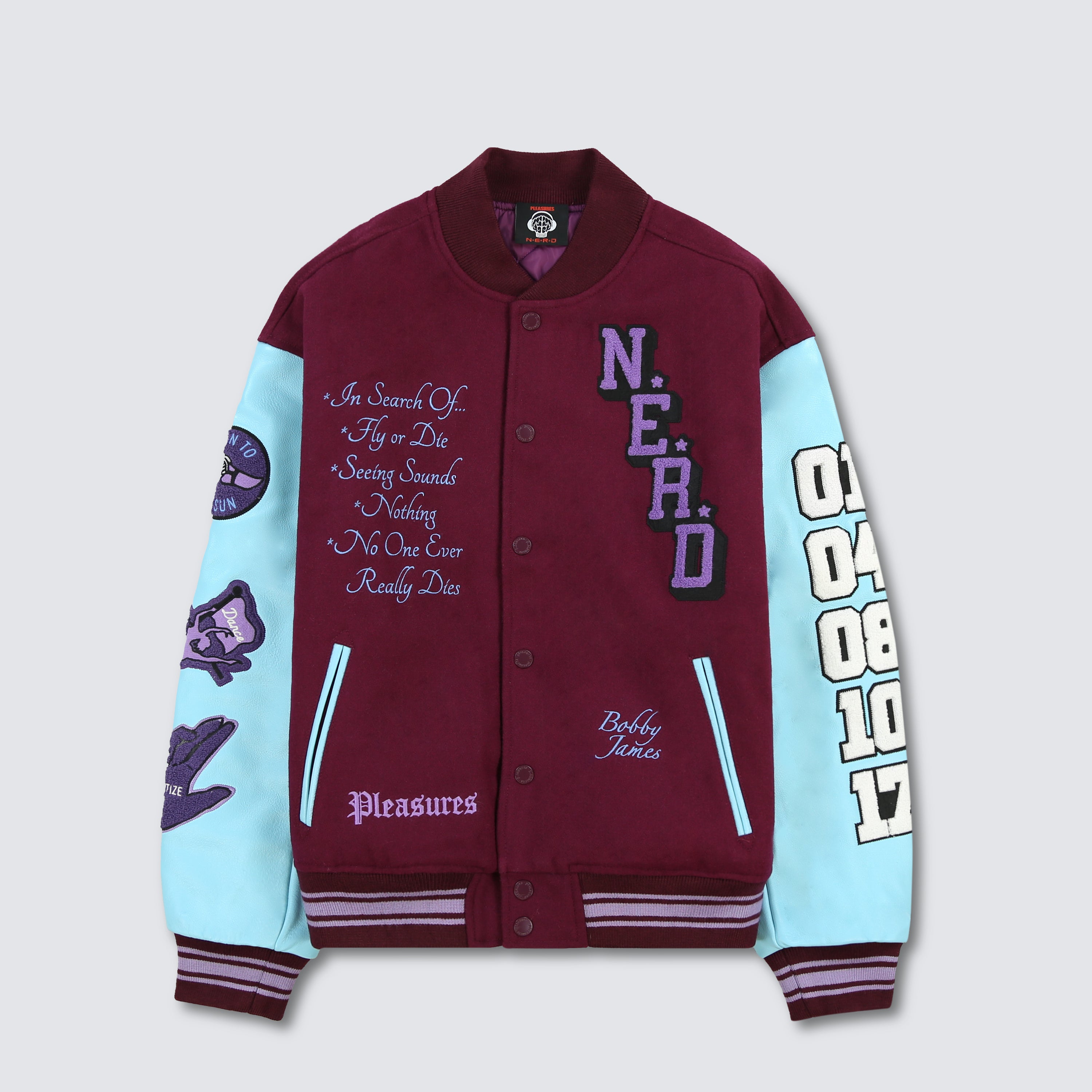 Varsity Jacket S Purple/White - Walmart.ca