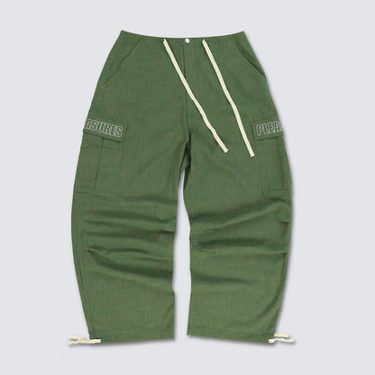 VISITOR WIDE FIT CARGO PANTS