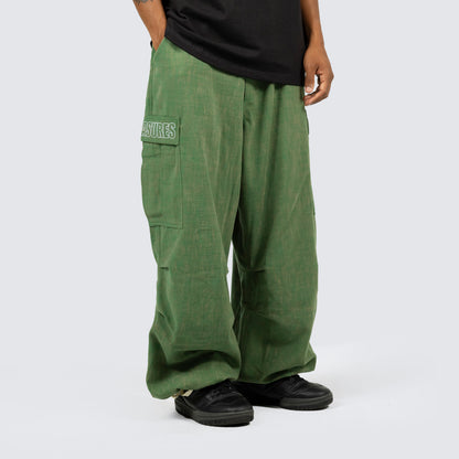 VISITOR WIDE FIT CARGO PANTS