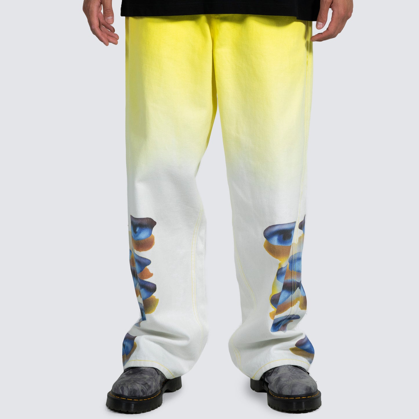 HUMAN EYES BAGGY PANTS