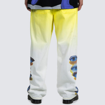 HUMAN EYES BAGGY PANTS